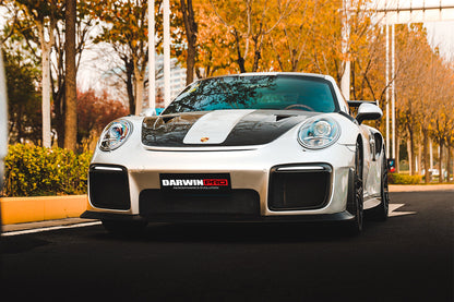 DarwinPRO 2012-2015 Porsche 911 991.1 Carrera S 2C Convert 991.2 GT2RS Style Part Carbon Fiber Full Body Kit