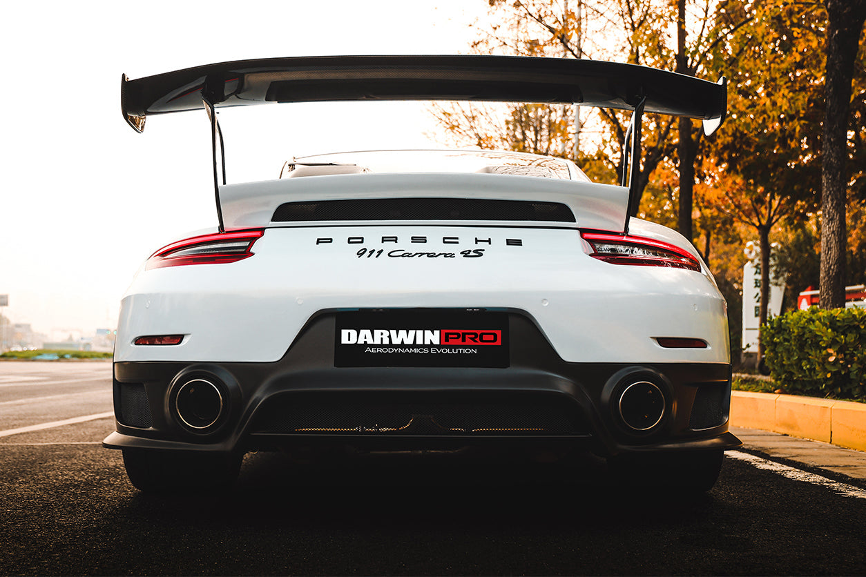 Parachoques trasero DarwinPRO 2012-2015 Porsche 911 991.1 Carrera S GT2RS (se requiere cambiar la luz trasera del 991.2)
