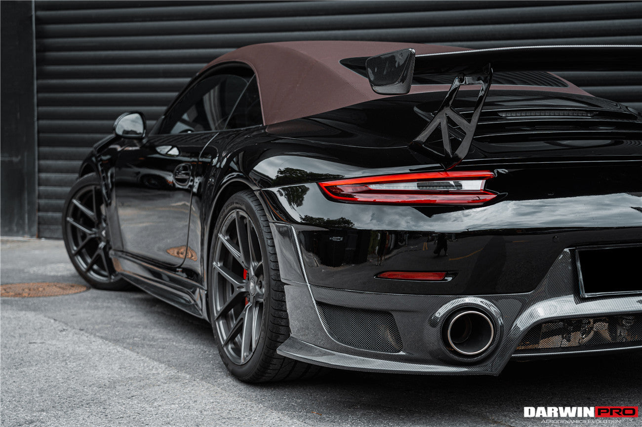 Parachoques trasero DarwinPRO 2012-2015 Porsche 911 991.1 Carrera S GT2RS (se requiere cambiar la luz trasera del 991.2)