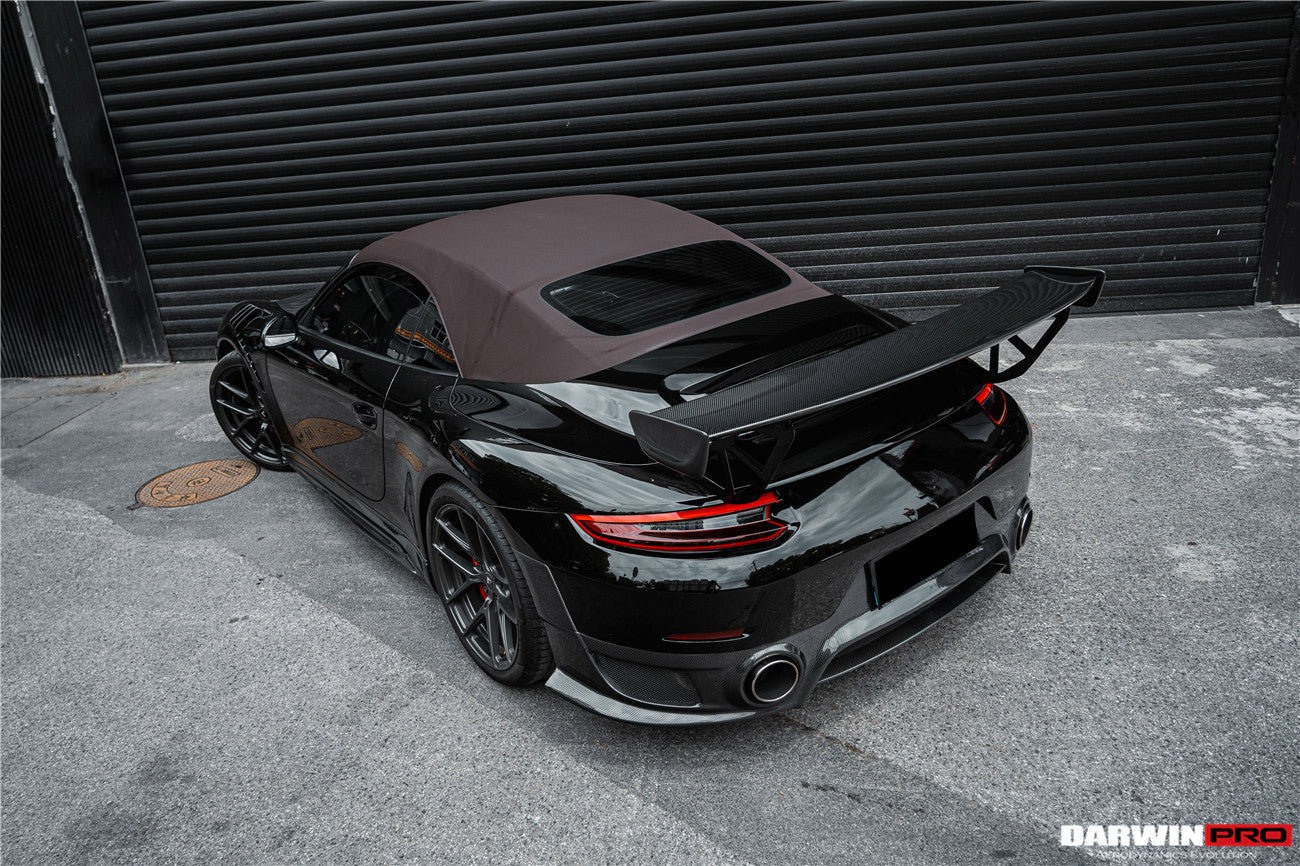 Parachoques trasero DarwinPRO 2012-2015 Porsche 911 991.1 Carrera S GT2RS (se requiere cambiar la luz trasera del 991.2)