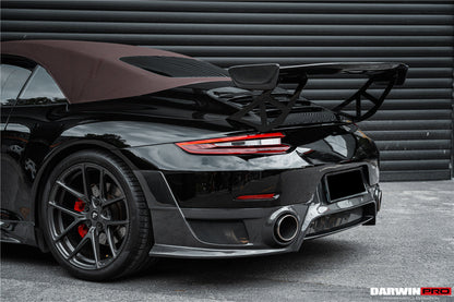 Parachoques trasero DarwinPRO 2012-2015 Porsche 911 991.1 Carrera S GT2RS (se requiere cambiar la luz trasera del 991.2)