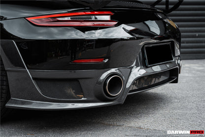 Parachoques trasero DarwinPRO 2012-2015 Porsche 911 991.1 Carrera S GT2RS (se requiere cambiar la luz trasera del 991.2)