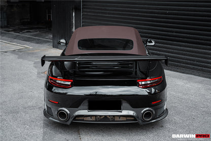 Parachoques trasero DarwinPRO 2012-2015 Porsche 911 991.1 Carrera S GT2RS (se requiere cambiar la luz trasera del 991.2)
