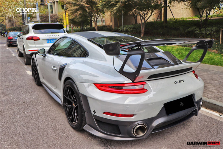DarwinPRO 2016-2019 Porsche 911 991.2 Carrera S GT2RS-Style GT2RS Carbon Fiber Side Skirts