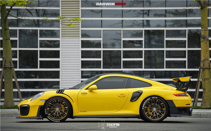 Faldones laterales de fibra de carbono DarwinPRO 2012-2015 para Porsche 991.1 Carrera S GT2RS