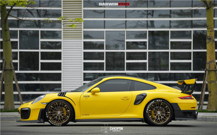 Faldones laterales de fibra de carbono DarwinPRO 2012-2015 para Porsche 991.1 Carrera S GT2RS