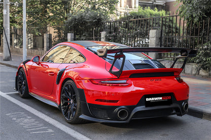 Alerón de maletero de fibra de carbono DarwinPRO 2016-2019 para Porsche 911 991.2 Carrera, S y 4S GT2RS