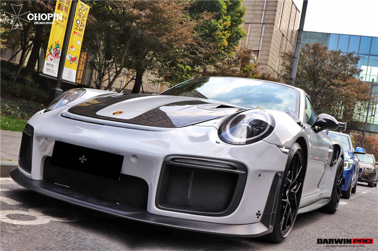 DarwinPRO 2016-2019 Porsche 911 991.2 Carrera S GT2RS-Style GT2RS Carbon Fiber Side Skirts