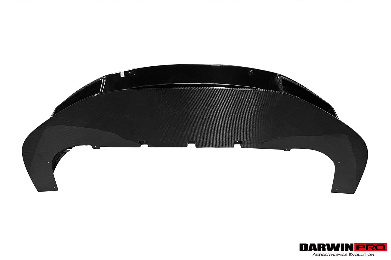 DarwinPRO 2016-2019 Porsche 911 991.2 Carrera & Targa 4 & 4S & GT3 Convert GT2RS Style Partial Carbon Fiber Front Bumper