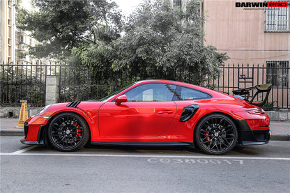 DarwinPRO 2016-2019 Porsche 911 991.2 Carrera S GT2RS-Style GT2RS Carbon Fiber Side Skirts
