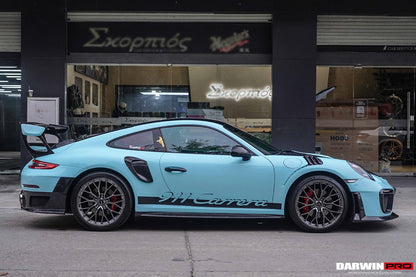 DarwinPRO 2016-2019 Porsche 911 991.2 Carrera S GT2RS-Style Partial Carbon Fiber Full Body Kit