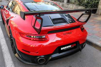 Alerón de maletero de fibra de carbono DarwinPRO 2016-2019 para Porsche 911 991.2 Carrera, S y 4S GT2RS