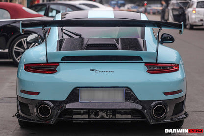 Alerón de maletero de fibra de carbono DarwinPRO 2016-2019 para Porsche 911 991.2 Carrera, S y 4S GT2RS