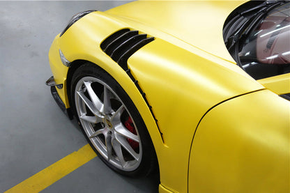 DarwinPRO 2012-2015 Porsche 911 991.1 2C | 4C GT3 Convert GT3RS Style Partial Carbon Fiber Fender (Fits Carrera, Targa S, 4, 4S)