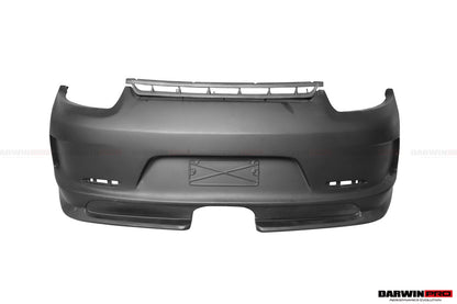 Parachoques trasero DarwinPRO 2012-2015 Porsche 911 991.1 2C estilo GT3 (para escape intermedio) | Compatible con Carrera y Carrera S