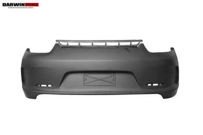 DarwinPRO 2012-2015 Porsche 911 991.1 2C Convert GT3V Style Rear Bumper With Diffuser (For Quad-Exhaust) | Fits Carrera, Carrera S