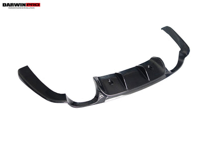 DarwinPRO 2012-2015 Porsche 911 991.1 2C Convert GT3V Style Rear Bumper With Diffuser (For Quad-Exhaust) | Fits Carrera, Carrera S