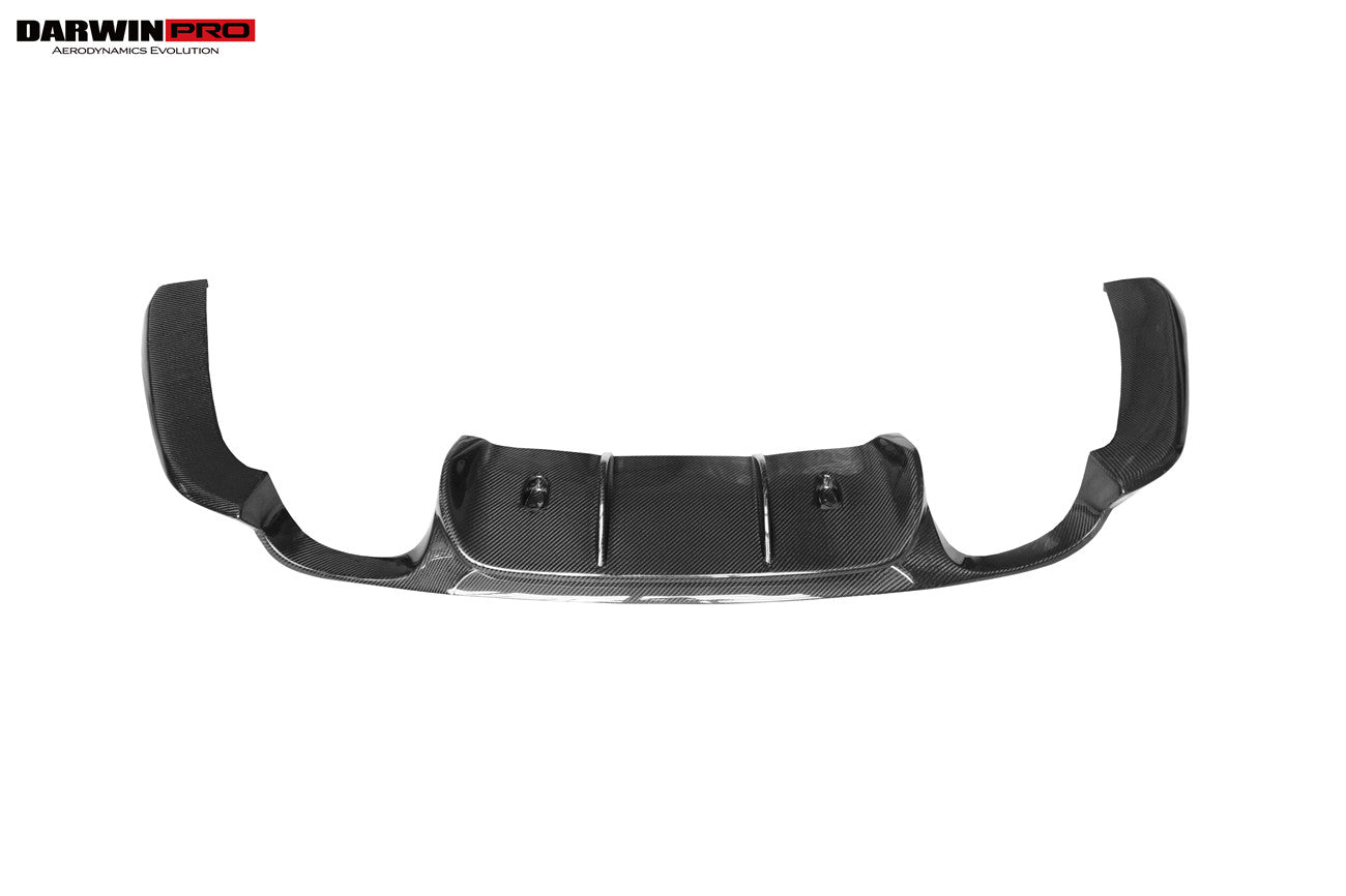 DarwinPRO 2012-2015 Porsche 911 991.1 2C Convert GT3V Style Rear Bumper With Diffuser (For Quad-Exhaust) | Fits Carrera, Carrera S