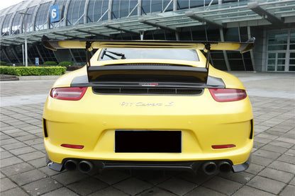 Carbonado 2012-2015 Porsche 911 991.1 Carrera S 2C GT3V Style  Rear Bumper With Diffuser (For Quad-Exhaust)