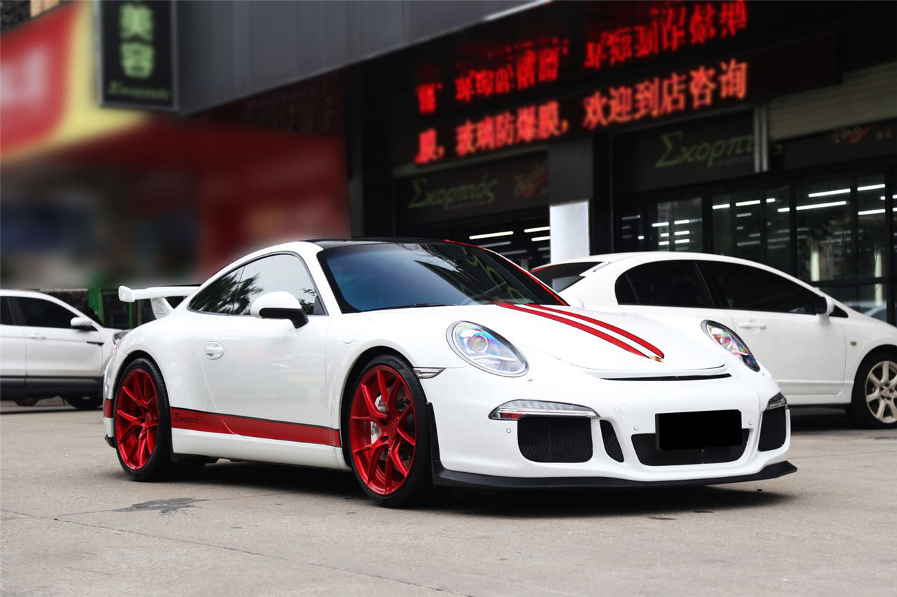 DarwinPRO 2012-2015 Porsche 911 991.1 2C | 4C GT3 Style Front Bumper (Fits Carrera, Targa S, 4, 4S)