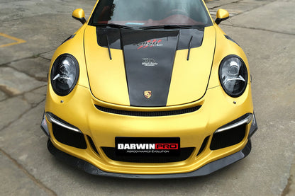 DarwinPRO 2012-2015 Porsche 911 991.1 Carrera Targa  S 4 4S GT3 Style Front Bumper Canards