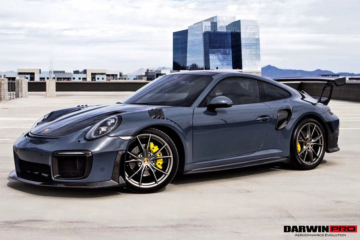 Entradas de aire laterales de fibra de carbono DarwinPRO 2016-2018 para Porsche 911 991.2 Carrera Targa 4 4S GT2RS