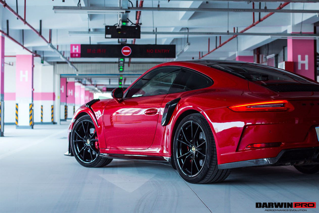 DarwinPRO 2013-2019 Porsche 911 991 Carrera Targa 4 4S 4C Only GT2RS Style Side Skirts