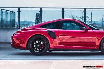 DarwinPRO 2013-2019 Porsche 911 991 Carrera Targa 4 4S 4C Only GT2RS Style Side Skirts