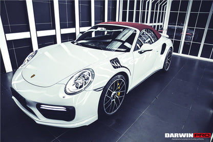 Guardabarros parcial de fibra de carbono estilo DarwinPRO GT3RS | Porsche 911 991.2 Turbo S (2016-2019)