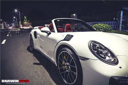 Guardabarros parcial de fibra de carbono estilo DarwinPRO GT3RS | Porsche 911 991.2 Turbo S (2016-2019)