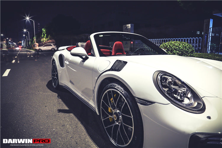 Guardabarros parcial de fibra de carbono estilo DarwinPRO GT3RS | Porsche 911 991.2 Turbo S (2016-2019)
