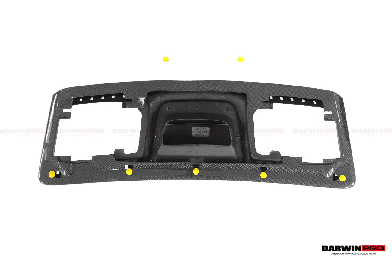 DarwinPRO 2016-2019 Porsche 911 991.2 Turbo S Carbon Fiber Engine Hood Vent