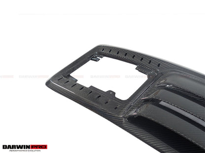 DarwinPRO 2016-2019 Porsche 911 991.2 Turbo S Carbon Fiber Engine Hood Vent