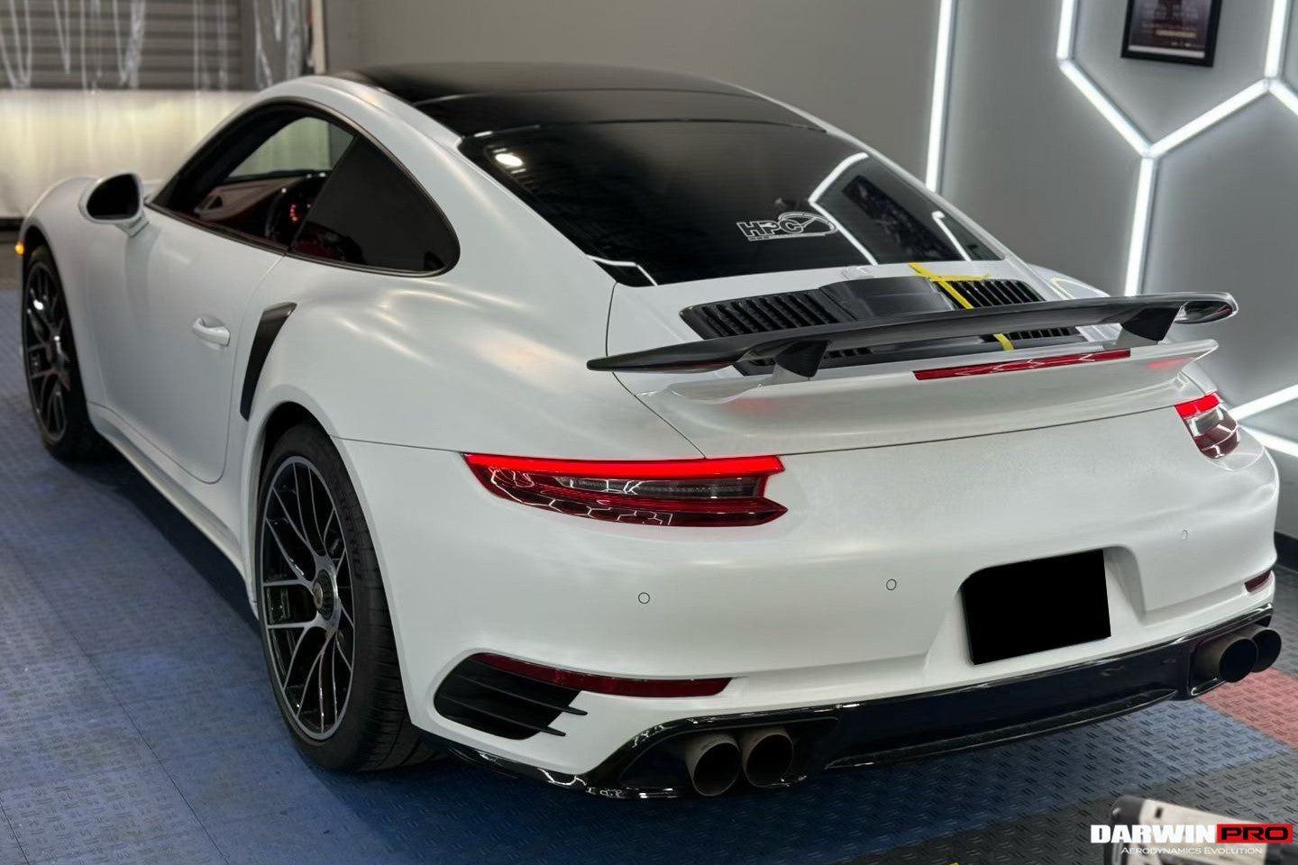 DarwinPRO 2016-2019 Porsche 911 991.2 Turbo S Carbon Fiber Up Wing
