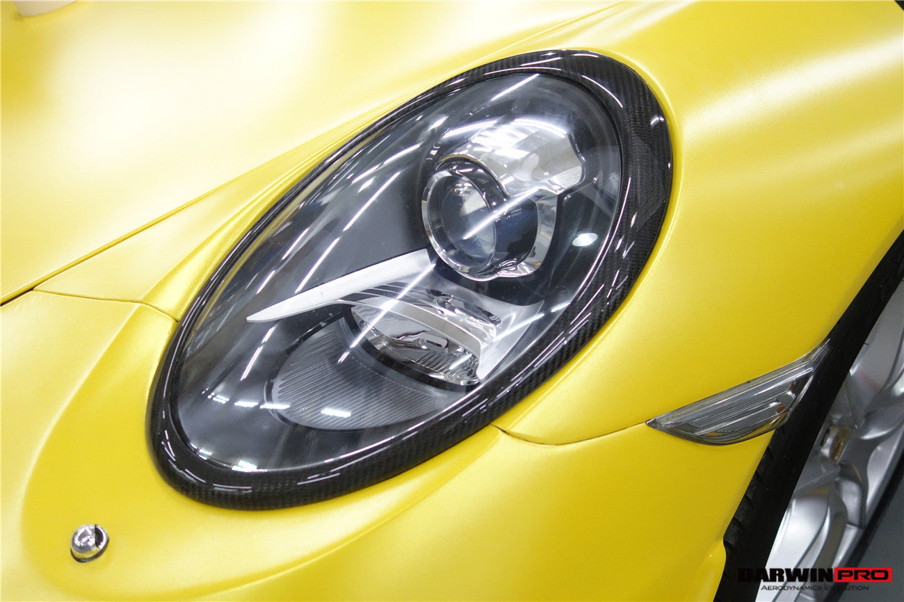 DarwinPRO 2012-2015 Porsche 911 991.1 Carrera Targa  S 4 4S Carbon Fiber Eyebrow