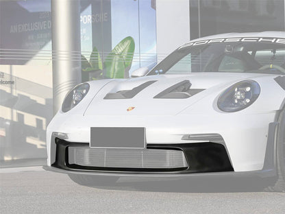 2022-2026 Porsche 911 992.1 GT3RS Autoclave Carbon Fiber Front Bumper Middel Lip DarwinPRO (OE) (DRYCF992GT3RS-MIWOE-MFL)