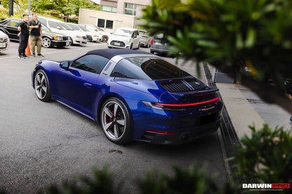 DarwinPRO 2019-2023 Porsche 911 992 Targa & Cabriolet BKSS Style Ducktail Trunk Wing