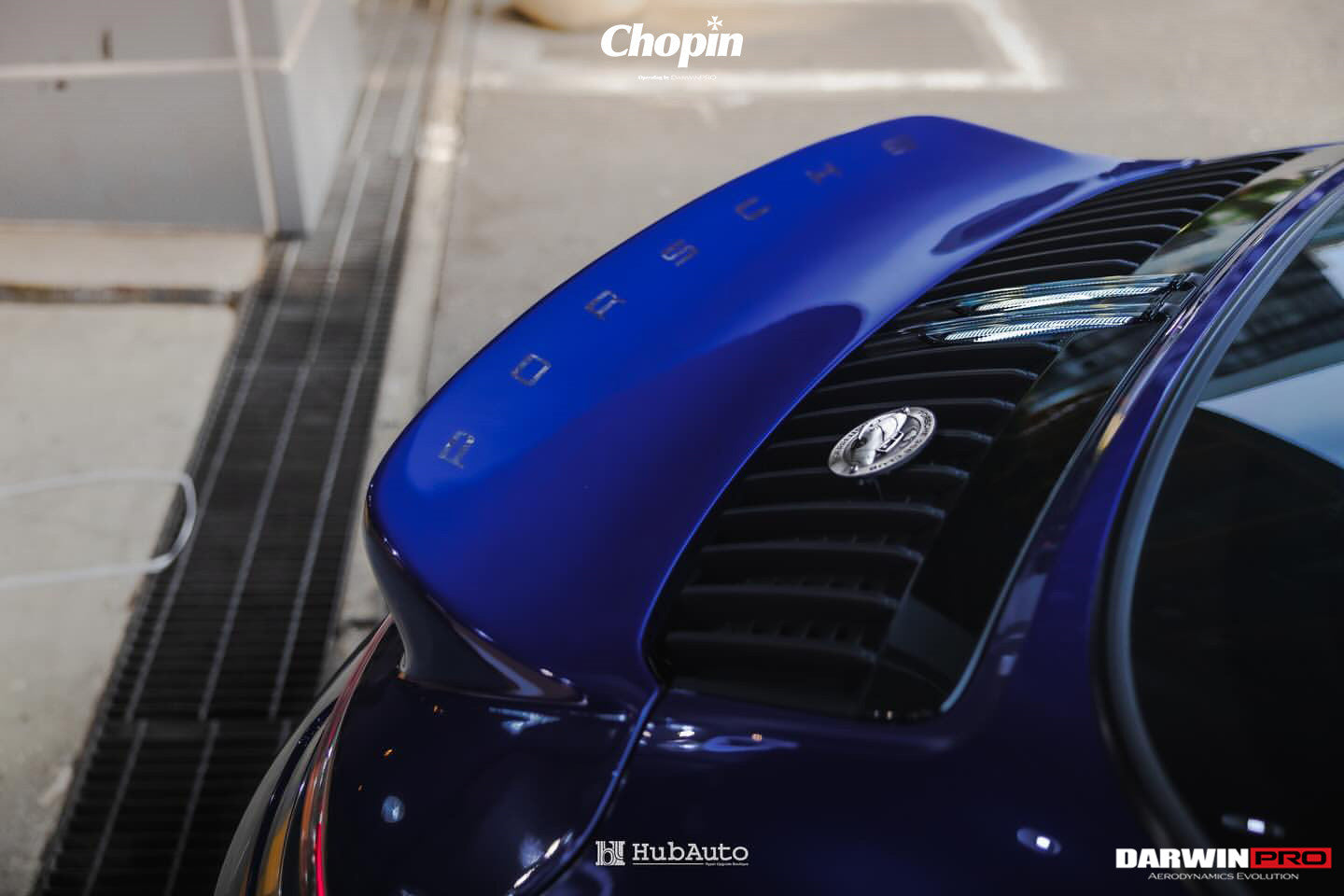 DarwinPRO 2019-2023 Porsche 911 992 Targa & Cabriolet BKSS Style Ducktail Trunk Wing