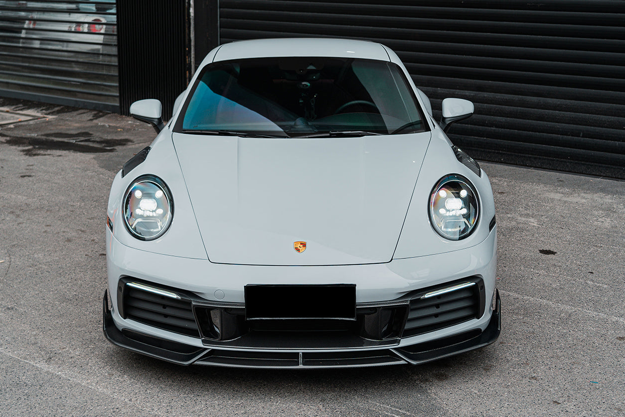 DarwinPRO 2019-2023 Porsche 911 992 Carrera S & 4 & 4S & Targa & Cabriolet BKSS Style Front Lip
