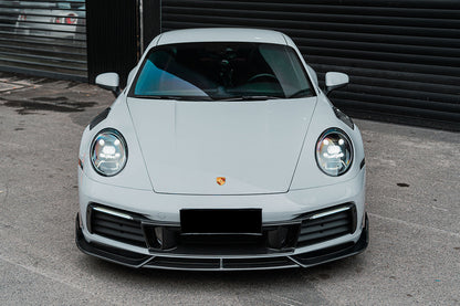 DarwinPRO 2019-2023 Porsche 911 992 Carrera S & 4 & 4S & Targa & Cabriolet BKSS Style Front Lip