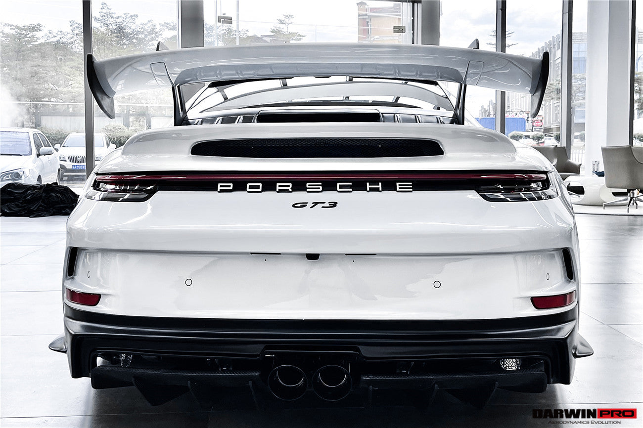 DarwinPRO 2019-2024 Porsche 911 992 Carrera & S & 4S GT3 Style Trunk Spoiler Wing