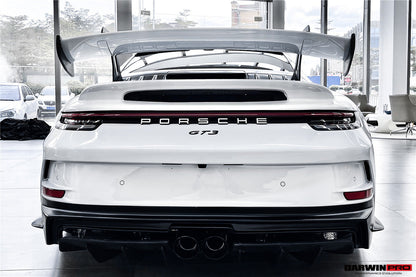 DarwinPRO 2019-2024 Porsche 911 992 Carrera & S & 4S GT3 Style Trunk Spoiler Wing