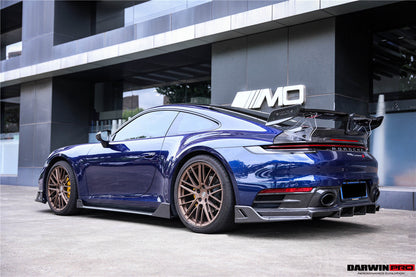 Borde trasero DarwinPRO 2019-2023 Porsche 911 992 Carrera Targa S 4 4S GTS SD-Sport Design (no compatible con parachoques estándar)