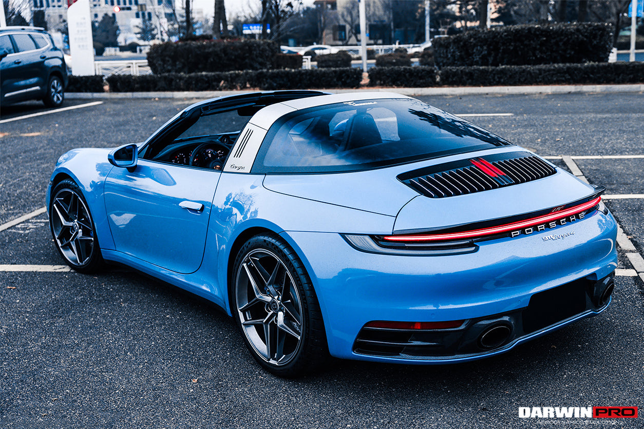 Borde trasero DarwinPRO 2019-2023 Porsche 911 992 Carrera Targa S 4 4S GTS SD-Sport Design (no compatible con parachoques estándar)