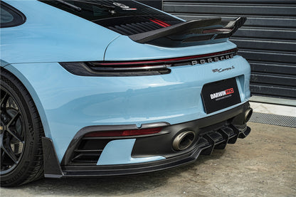 DarwinPRO 2019-2024 Porsche 911 992 Carrera & 4 & 4S & Targa & Cabriolet SD-Sport Design Model BKSSII Style Rear Bumper Vent Trims