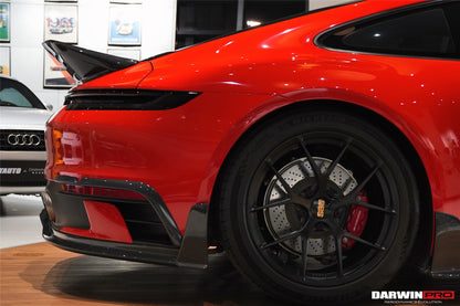 DarwinPRO 2019-2024 Porsche 911 992 Carrera & 4 & 4S & Targa & Cabriolet SD-Sport Design Model BKSSII Style Rear Bumper Vent Trims