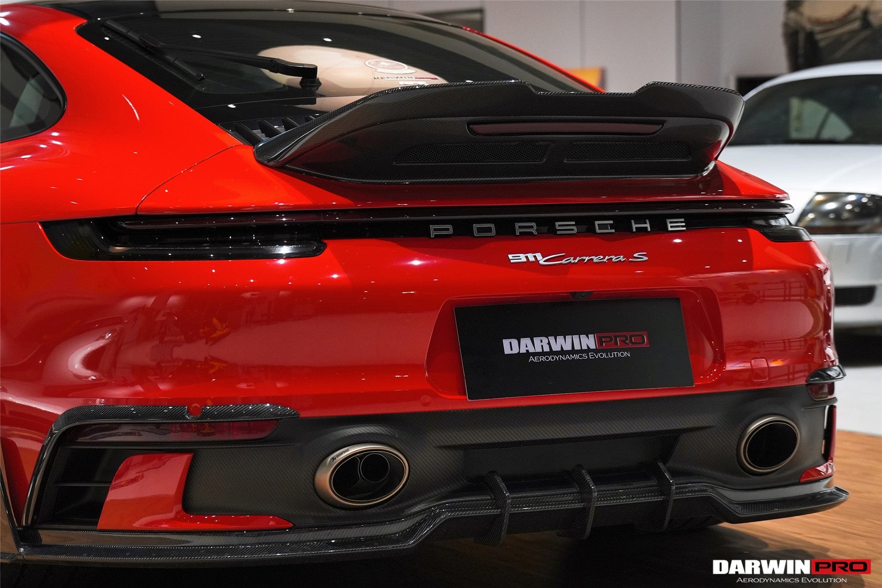 DarwinPRO 2019-2024 Porsche 911 992 Carrera & 4 & 4S & Targa & Cabriolet SD-Sport Design Model BKSSII Style Rear Bumper Vent Trims