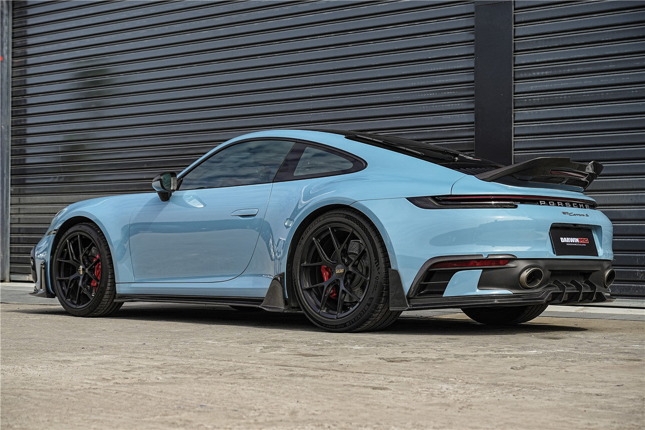 DarwinPRO 2019-2024 Porsche 911 992 Carrera S 4 4S Targa Cabriolet BKSSII Style Side Skirts