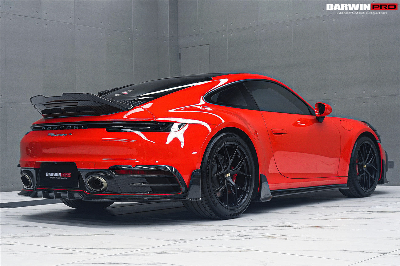 DarwinPRO 2019-2024 Porsche 911 992 Carrera & 4 & 4S & Targa & Cabriolet BKSSII Style Rear Bumper Vent Trims