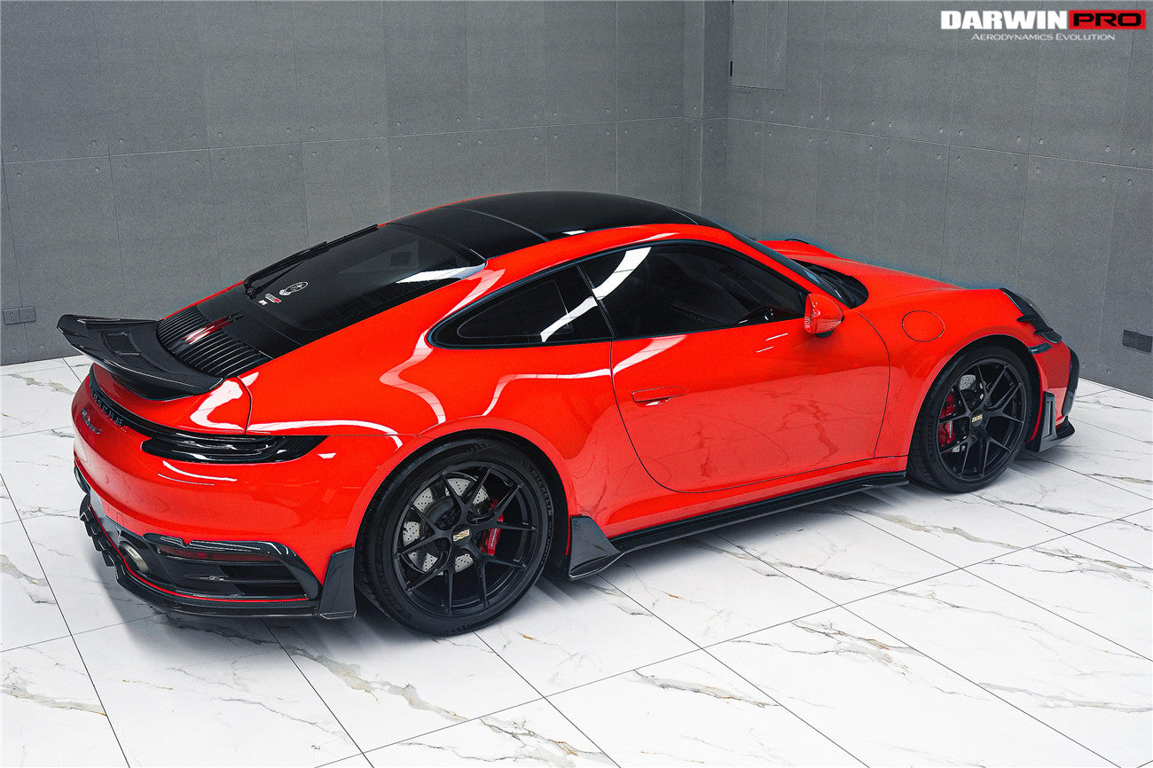 DarwinPRO Darwinpro 2019-2024 Porsche 911 992 Carrera Targa 4 4S Targa Cabriolet BKSSII Style Rear Lip